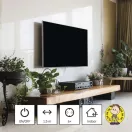 Emos PC1621R ELOSZTÓ 6 ALJZAT KAPCS 1.5m 1.5mm 16A FEKETE SCH