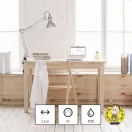 Emos P0221U ELOSZTÓ 2 ALJZAT +USB A+C 1.5m 1.5mm FEHÉR SCH