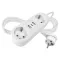 Emos P02214E ELOSZTÓ 2 ALJZAT +USB A+C 1.4m 1.5mm FEHÉR SCH