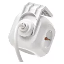Emos P04219GU ELOSZTÓ 4 ALJZAT +2×USB A 1.9m 1.5mm 16A FEHÉR SCH