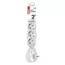 Emos P0522 ELOSZTÓ 5 ALJZAT 2m 1.0mm 16A FEHÉR SCH