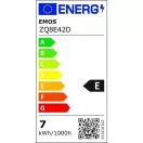 Emos ZQ8E42D LED CLASSIC MR16 DIM 7W60W 800lm GU10 WW
