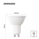 Emos ZQ8E43.3 LED CLASSIC MR16 7W60W 806lm GU10 NW 3DB