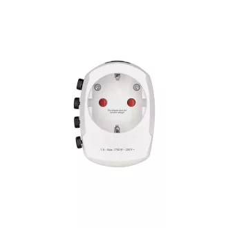 Emos P0056N utazó adapter fehér