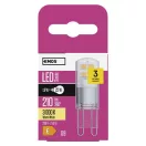 Emos ZQ9526 LED CLASSIC JC 1.9W21W 210lm G9 WW