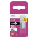 Emos ZQ9527 LED CLASSIC JC 1.9W21W 210lm G9 NW