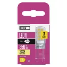 Emos ZQ9535 LED CLASSIC JC 2.5W32W 350lm G9 WW