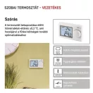 Emos P5604 TERMOSZTÁT VEZETÉKES MANUÁLIS LCD P5604