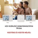 Emos P5604 TERMOSZTÁT VEZETÉKES MANUÁLIS LCD P5604