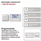 Emos P5616OT TERMOSZTÁT OpenTherm VEZETÉK NÉLK. PROGR. LCD