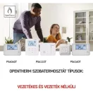 Emos P5616OT TERMOSZTÁT OpenTherm VEZETÉK NÉLK. PROGR. LCD