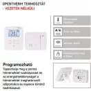 Emos P5611OT TERMOSZTÁT OpenTherm VEZETÉK NÉLK. PROGR. LCD