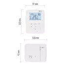 Emos P5611OT TERMOSZTÁT OpenTherm VEZETÉK NÉLK. PROGR. LCD