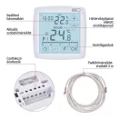 Emos P56A01 TERMOSZTÁT OpenTherm VEZETÉKES PROGR. +PADLÓ LCD
