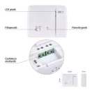 Emos P56A11 TERMOSZTÁT OpenTherm VEZETÉK NÉLK. PROGR. FULL LCD