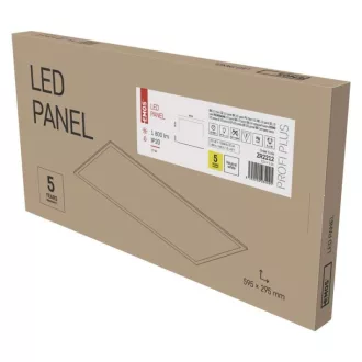   EMOS ZR2212 LED panel PROXO beépíthető 19W 1800lm IP20 természetes fehér