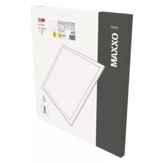   EMOS ZB1223 LED panel MAXXO beépíthető 36W 4100lm IP20 UGR meleg fehér