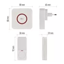 Emos P5735WS GOSMART VEZ. NÉLKÜLI CSENGŐ AC P5735WS