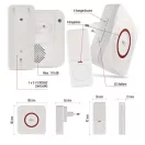 Emos P5735WS GOSMART VEZ. NÉLKÜLI CSENGŐ AC P5735WS