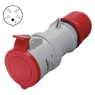   EMOS A6311 SCAME ipari szerelhető lengőaljzat 5p 16a/400v IP44