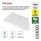EMOS ZB2110 LED panel LUXXO beépíthető 22W 4000lm természetes fehér