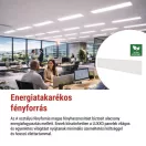 EMOS ZB4110 LED panel LUXXO 30×120 beépíthető 22W 4000lm IP20 természetes fehér