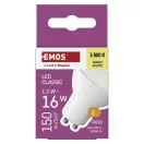 Emos ZQ8EL2 #LED CLS MR16 1,3W(16W) 150lm GU10 WW