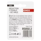 Emos R5850.2 ÁTALAKÍTÓ F DUGÓ-IEC ALJ.