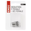 Emos R5852.2 ÁTALAKÍTÓ F DUGÓ-IEC DUG.