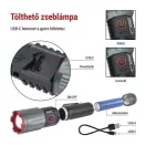 EMOS P3121 LED tölthető fém zseblámpa 1200 lm, 2200 mAh