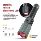 EMOS P3121 LED tölthető fém zseblámpa 1200 lm, 2200 mAh