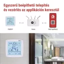 Emos P56S01F GOSMART PROGRAMOZHATÓ PADLÓTERMOSZTÁT P56S01F