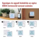 Emos P56S01F GOSMART PROGRAMOZHATÓ PADLÓTERMOSZTÁT P56S01F