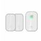 OMU system WBKK01-2A1VW vezeték és elem nélküli csengő 2 adó kinetic kapcsoló és 1 vevőegység fehér