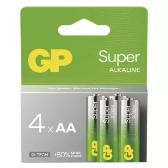 EMOS B01214 GP Super Alkáli elem AA 4db