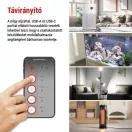 EMOS P1422SM GoSmart hosszabbító 2 m / 4 aljzat / kapcsolós / USB / fehér-fekete / PVC / 1,5 mm2