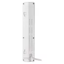 EMOS P1422SM GoSmart hosszabbító 2 m / 4 aljzat / kapcsolós / USB / fehér-fekete / PVC / 1,5 mm2