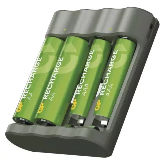   Emos B50449 GP AKKUTÖLTŐ RECHARGE B441 +2×AA 2.100 +2xAAA 800