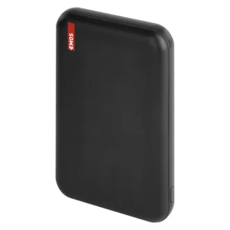   EMOS B0545B Powerbank WI 521, 5 000 mAh, 20 W+Wireless, fekete