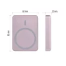 EMOS B0555S Powerbank WI 522, 5 000 mAh, 20 W+Wireless, lazac