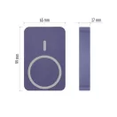 EMOS B0551BL Powerbank WI 1046, 10 000 mAh, 20 W+Wireless, kék