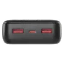 EMOS B0572B Powerbank AlphaQ3, 20 000 mAh, 22,5 W, fekete