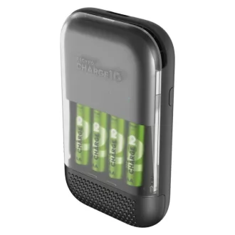   Emos B56499 GP AKKUTÖLTŐ RECYKO CHARGE 10 S491 + 4×AA 1.700mAh