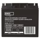 Emos B9655 AKKUMULÁTOR SLA 12V 18Ah L1 12x12x2mm