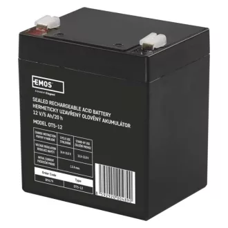 Emos B9679 AKKUMULÁTOR SLA 12V 5Ah FASTON 6.3mm