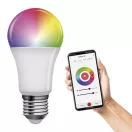EMOS ZQZ514R LED izzó GoSmart A60 / E27 / 9 W (60 W) / 806 lm / RGB / dimmelhető / Zigbee