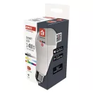 EMOS ZQZ516R LED izzó GoSmart A65 / E27 / 14 W (94 W) / 1 400 lm / RGB / dimmelhető / Zigbee