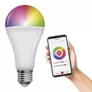 EMOS ZQZ516R LED izzó GoSmart A65 / E27 / 14 W (94 W) / 1 400 lm / RGB / dimmelhető / Zigbee