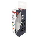 EMOS ZQZ322R LED izzó GoSmart gyertya / E14 / 4,8 W (40 W) / 470 lm / RGB / dimmelhető / Zigbee