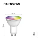 Emos ZQZ832R GOSMART LED MR16 4,8W(35W)400LM GU10